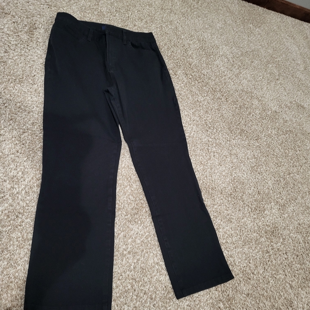 Chaps blk pants size 10